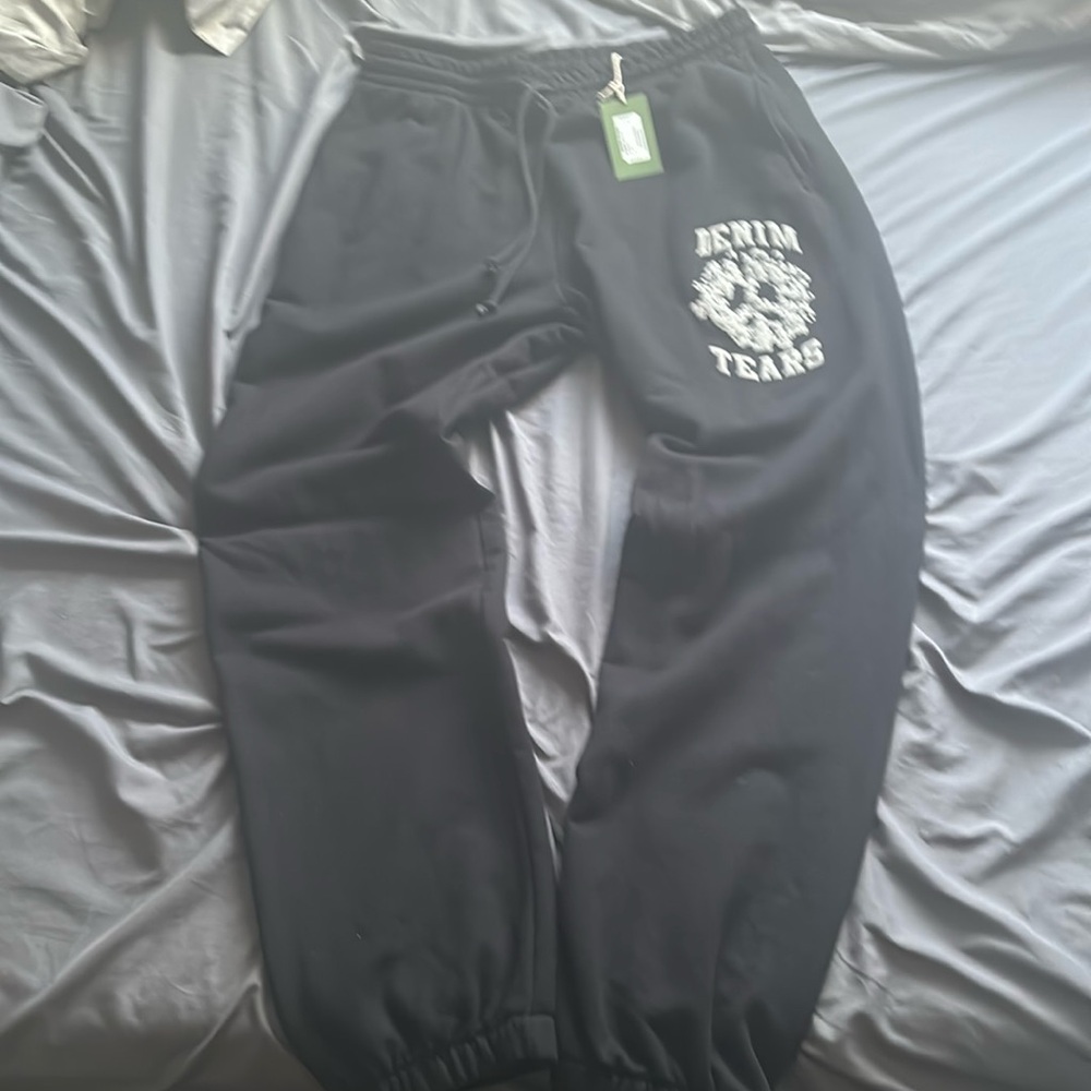 Denim tears University, Sweatpants black